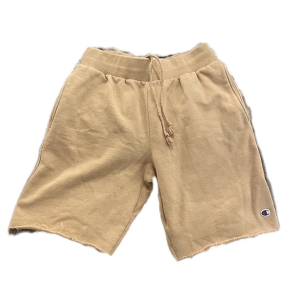 CHAMPION distressed sweat shorts  L - Picture 1 of 3